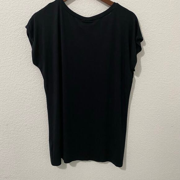 i Jeans by Buffalo T-shirt Womens Size M Oversized I Hate Mondays Beaded Humor - Picture 4 of 6